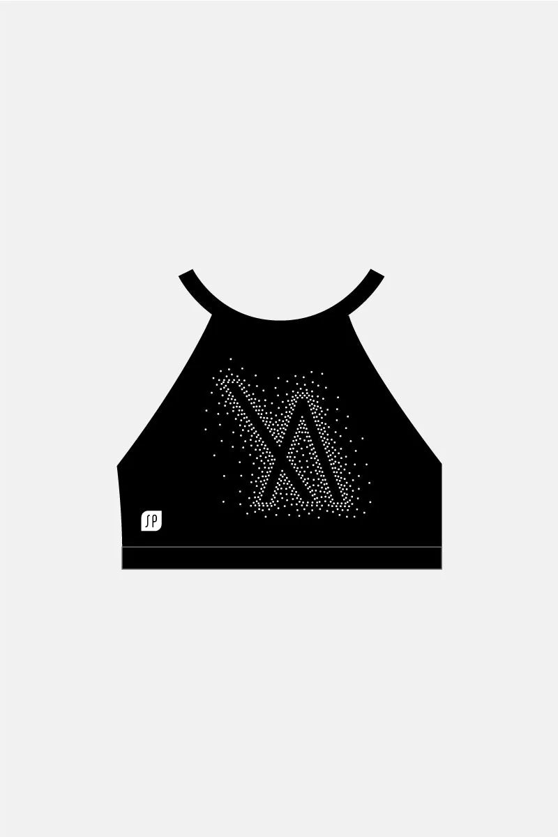 2019 Girls Black Crop Top