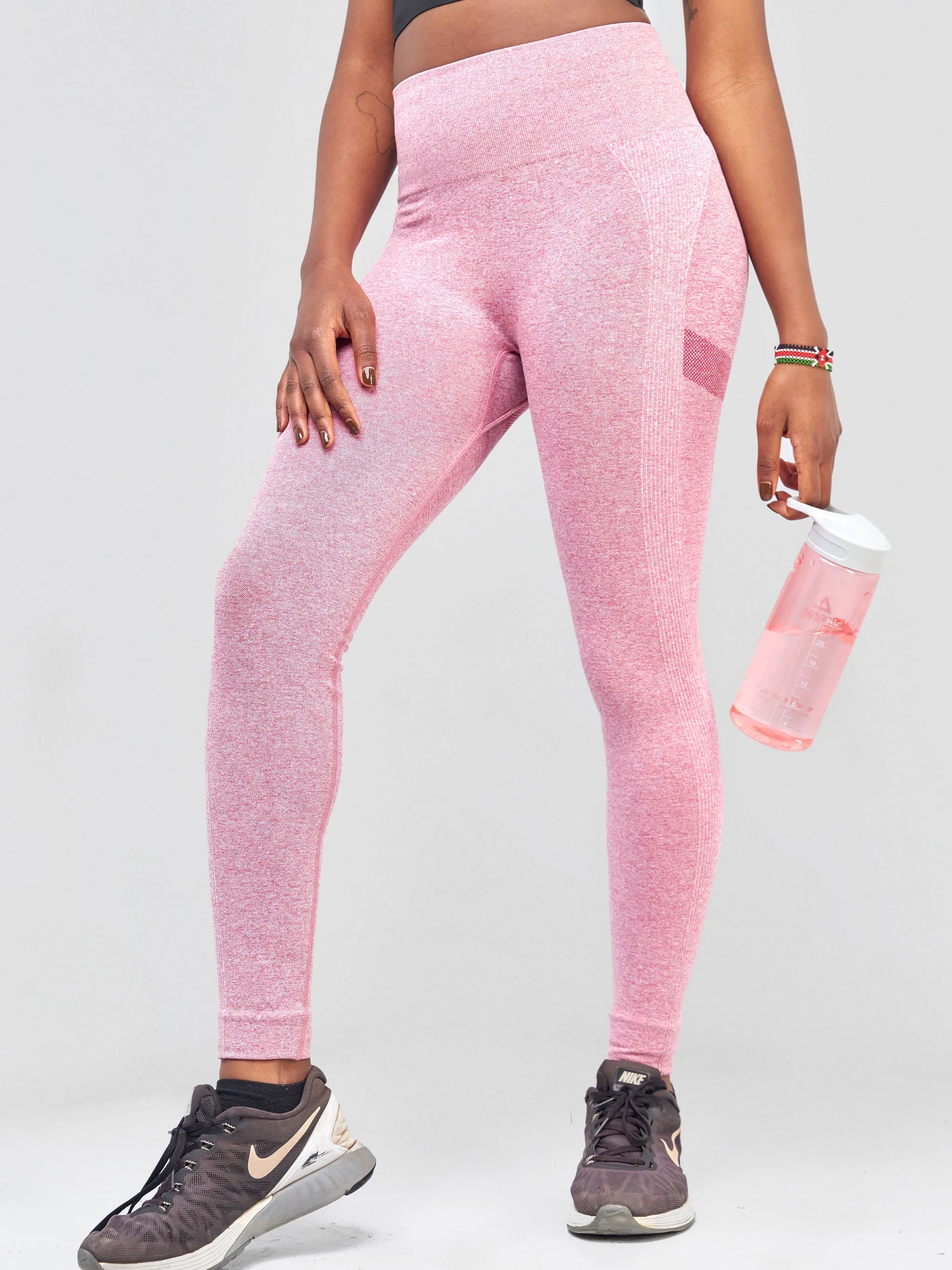 Ava Fitness Stay Active Leggings - Pink