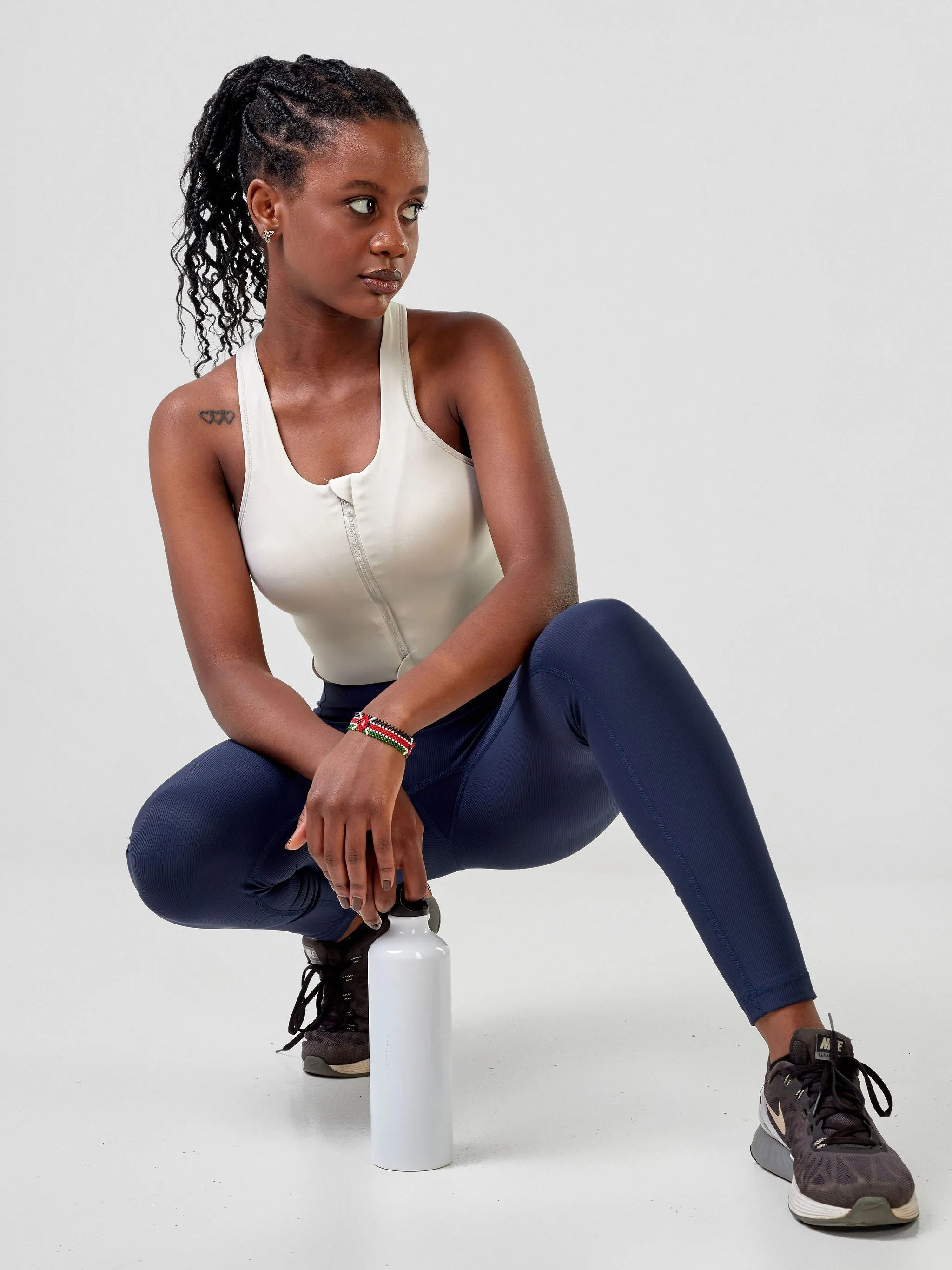 Ava Fitness Urban Leggings - Dark Blue