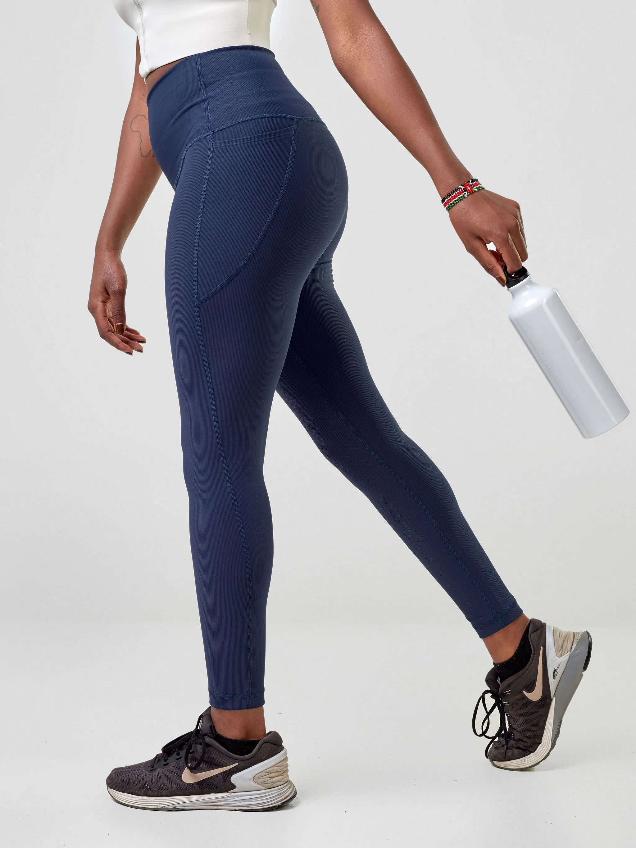 Ava Fitness Urban Leggings - Dark Blue