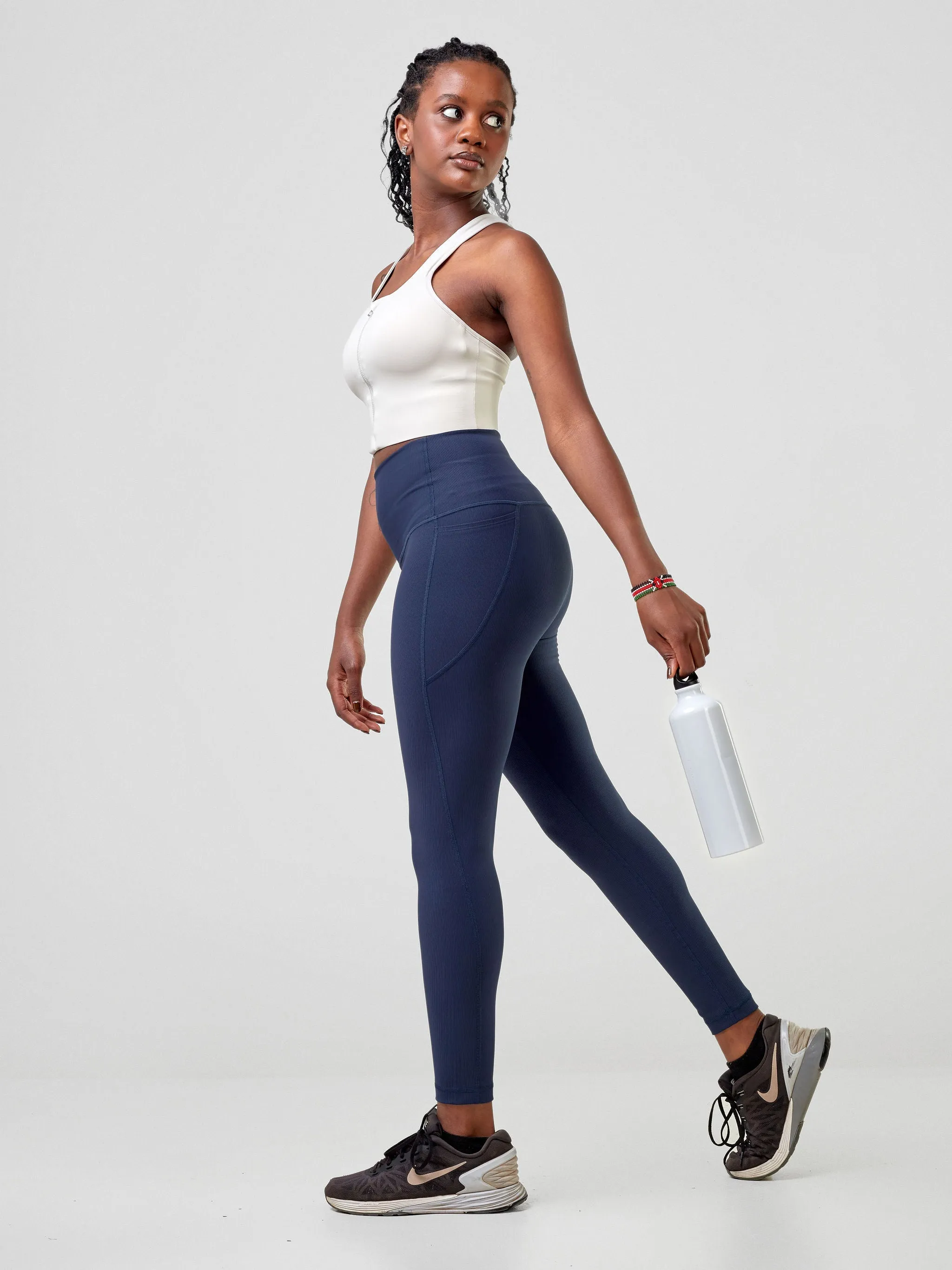 Ava Fitness Urban Leggings - Dark Blue