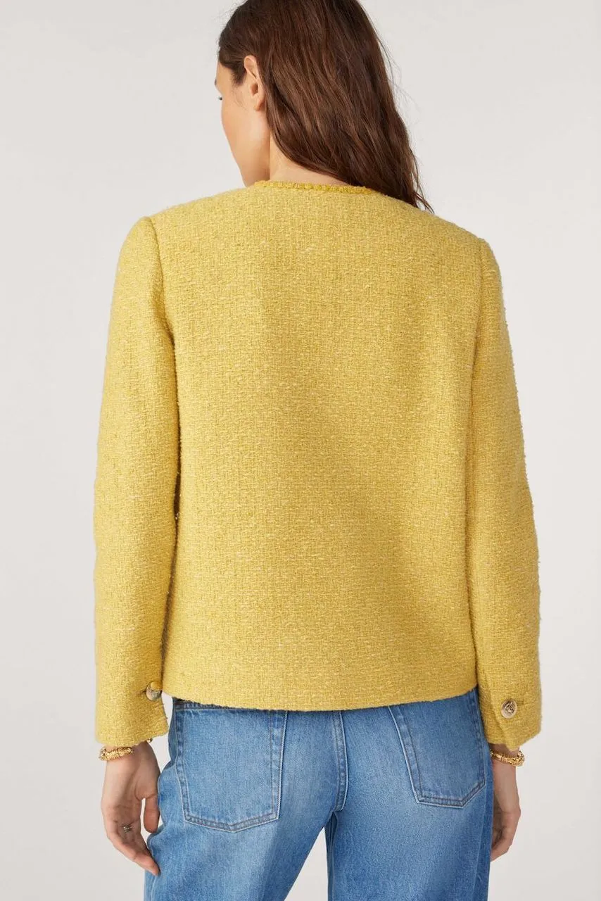 Bash Paris Joe Jacket in Jaune