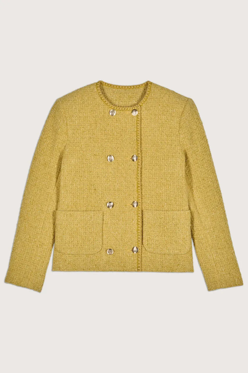 Bash Paris Joe Jacket in Jaune