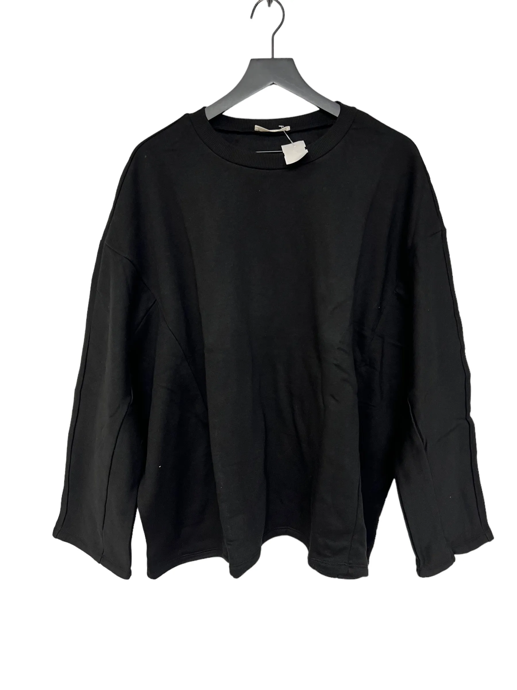 Black Sweatshirt Crewneck Zenana Outfitters, Size 3x