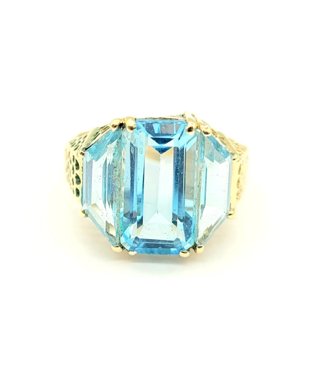 Blue Topaz Ring