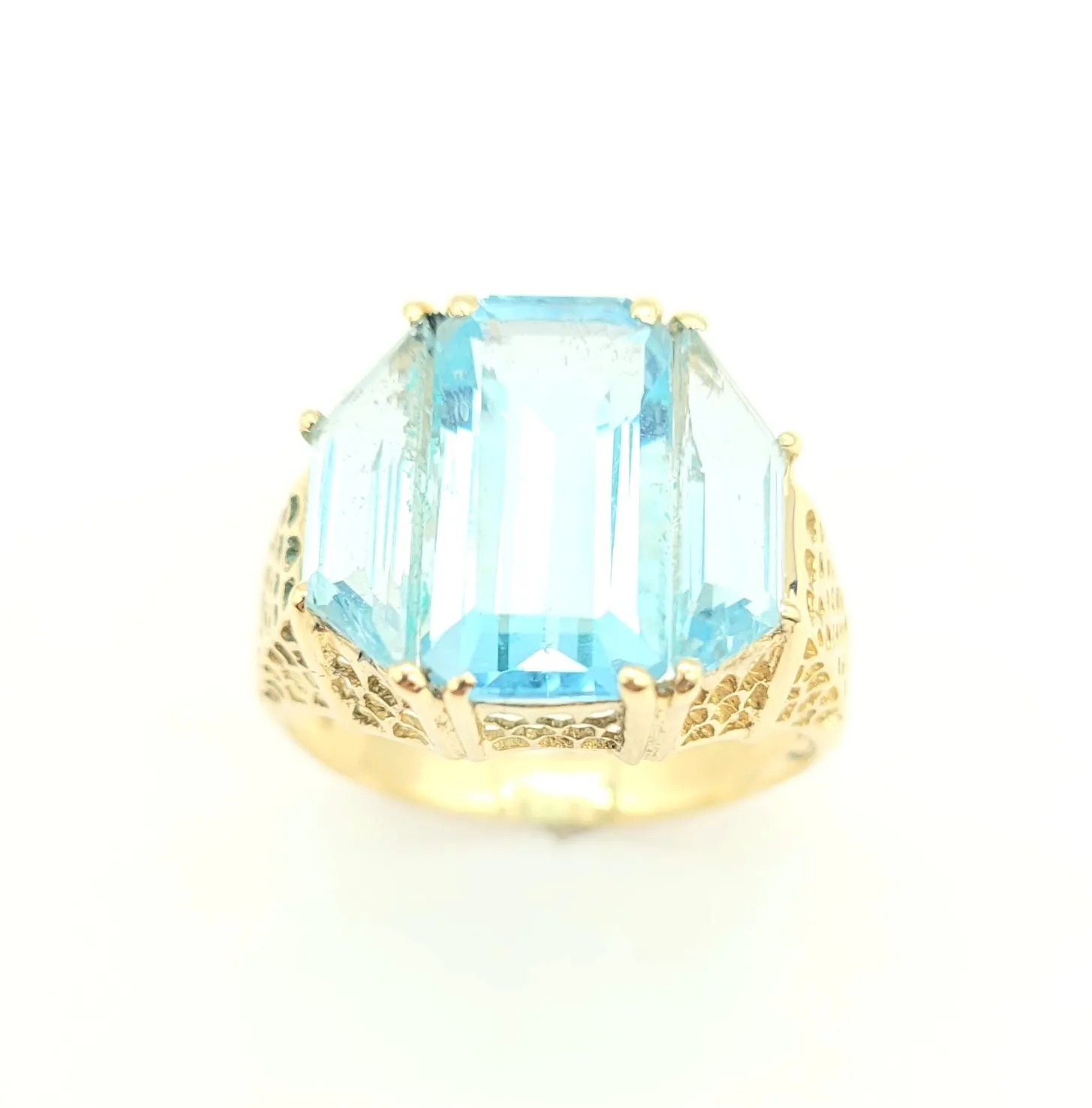 Blue Topaz Ring