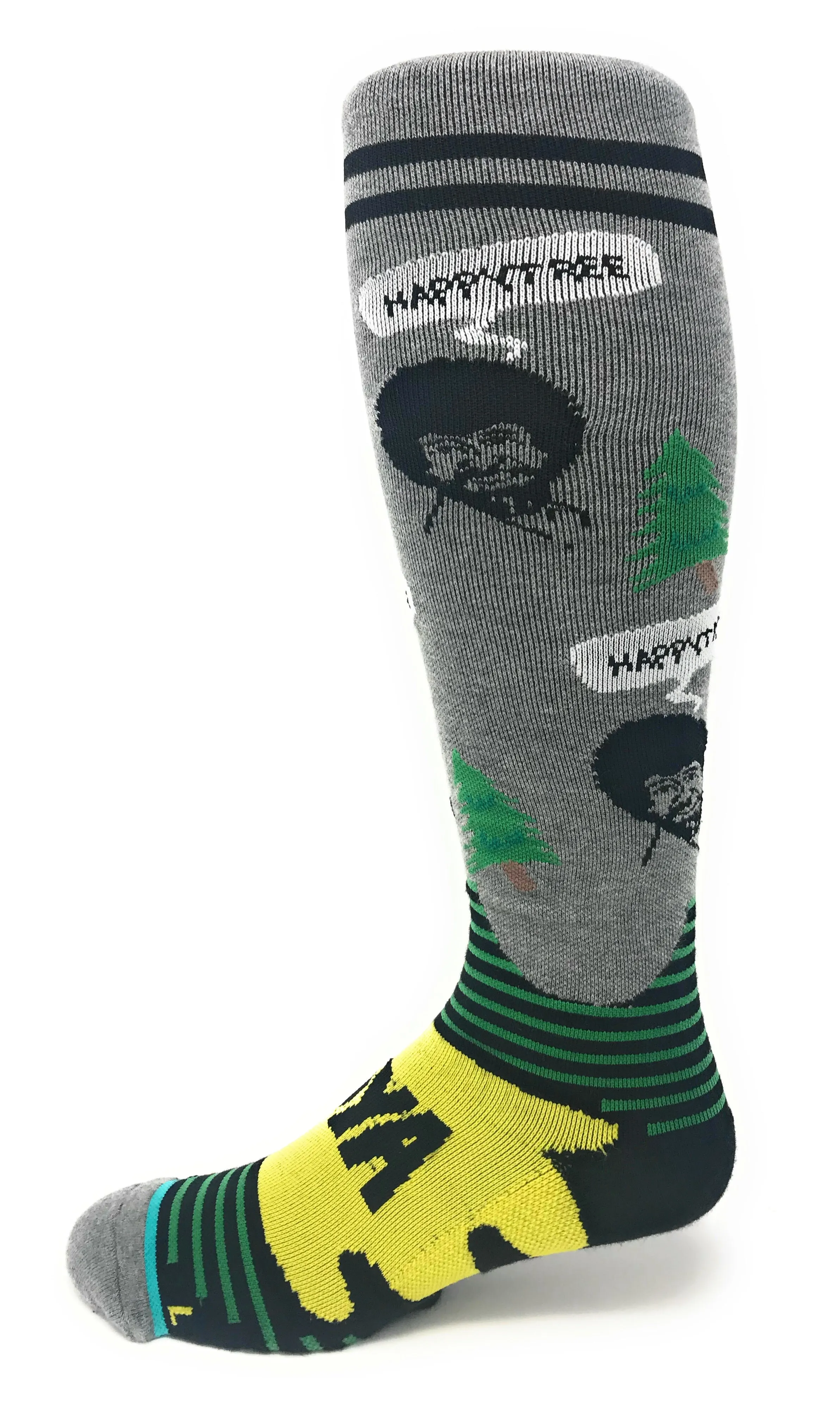 Bob Ross Happy Tree Compression Socks