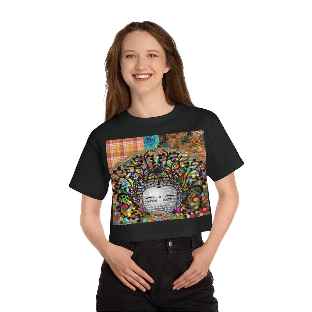 Buddha's Temple Cropped T-Shirt