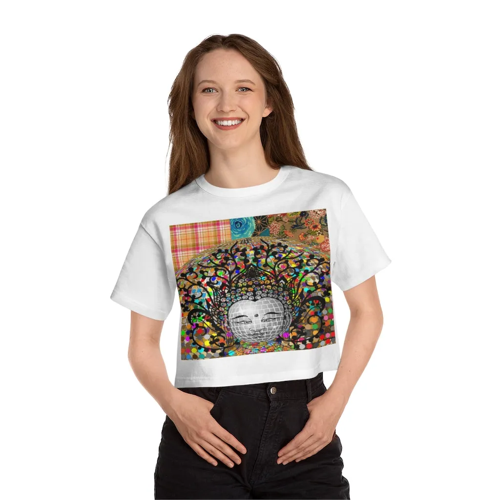 Buddha's Temple Cropped T-Shirt