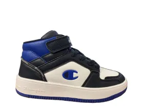 Champion Children's high shoe with lace and strap Rebound 2.0 Mid S32413 BS501 PS navy-white-royal