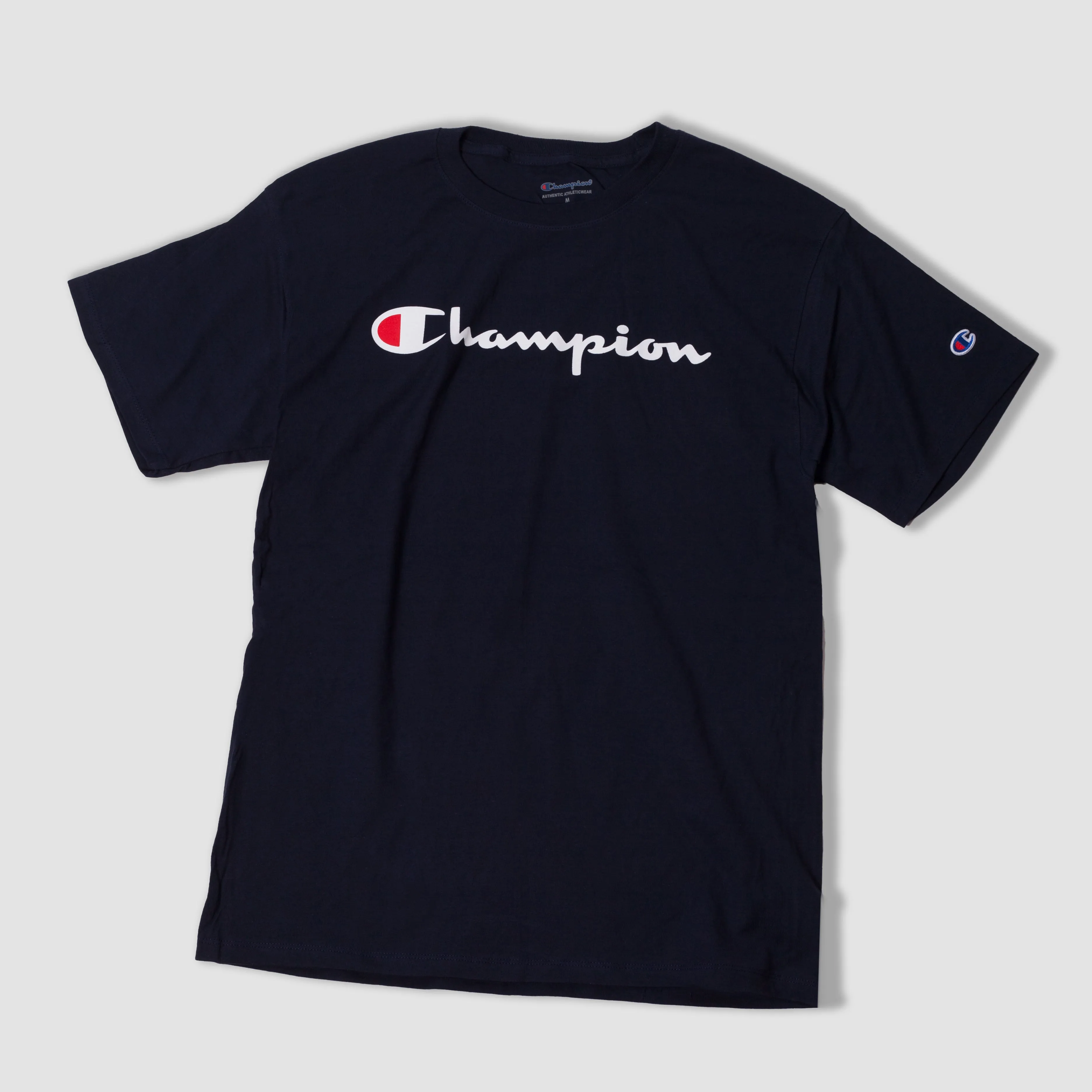 CHAMPION - Men - Classic Graphic Tee - Navy