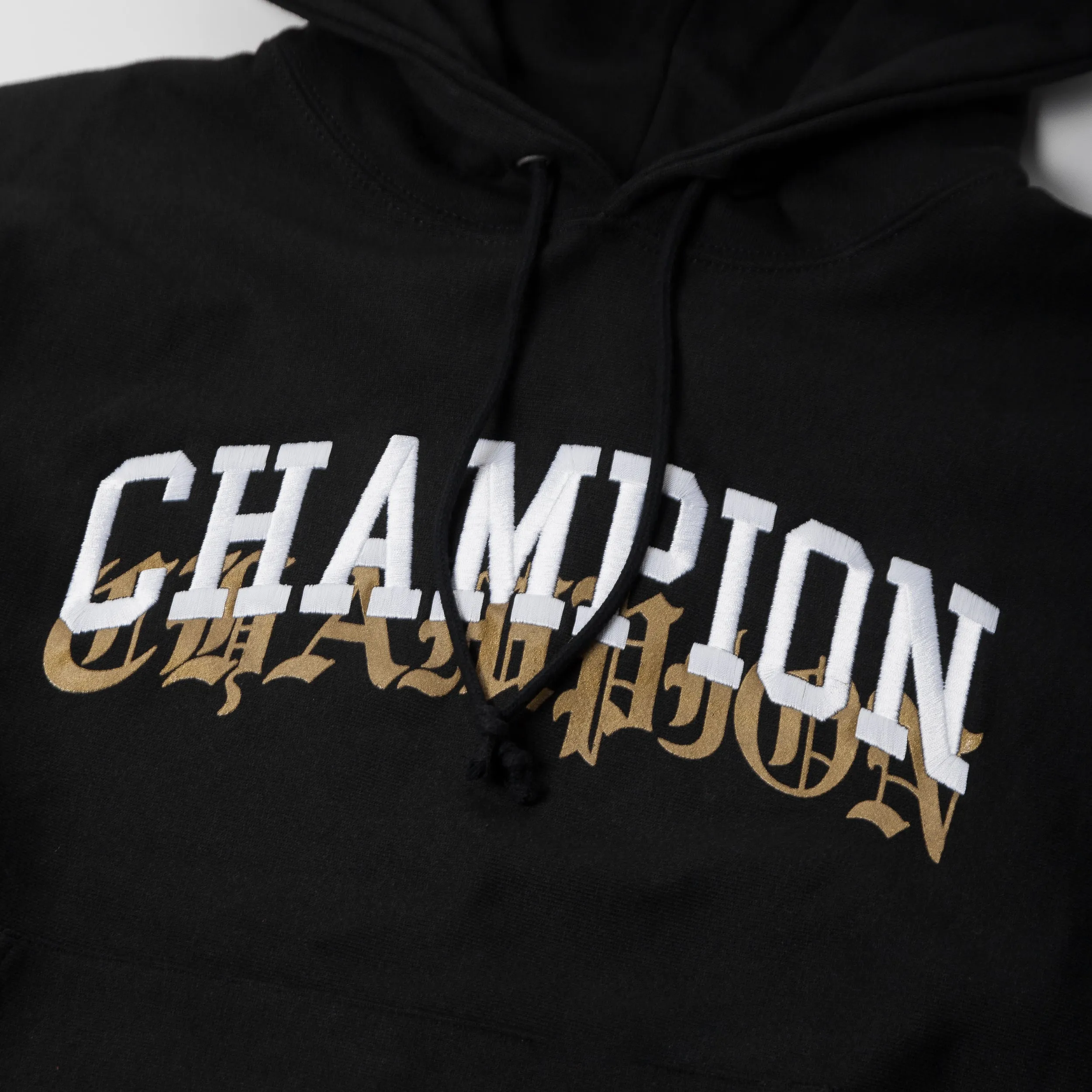 CHAMPION - Men - Reverse Weave Pullover Hoodie - Black