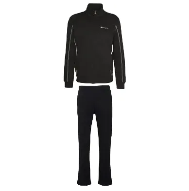 Champion Mens Black Cotton Tracksuit Sweatshirt - Model 219393 KK001