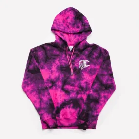 CHAMPION - Women - Galaxy Dye Hoodie - Pink/Black