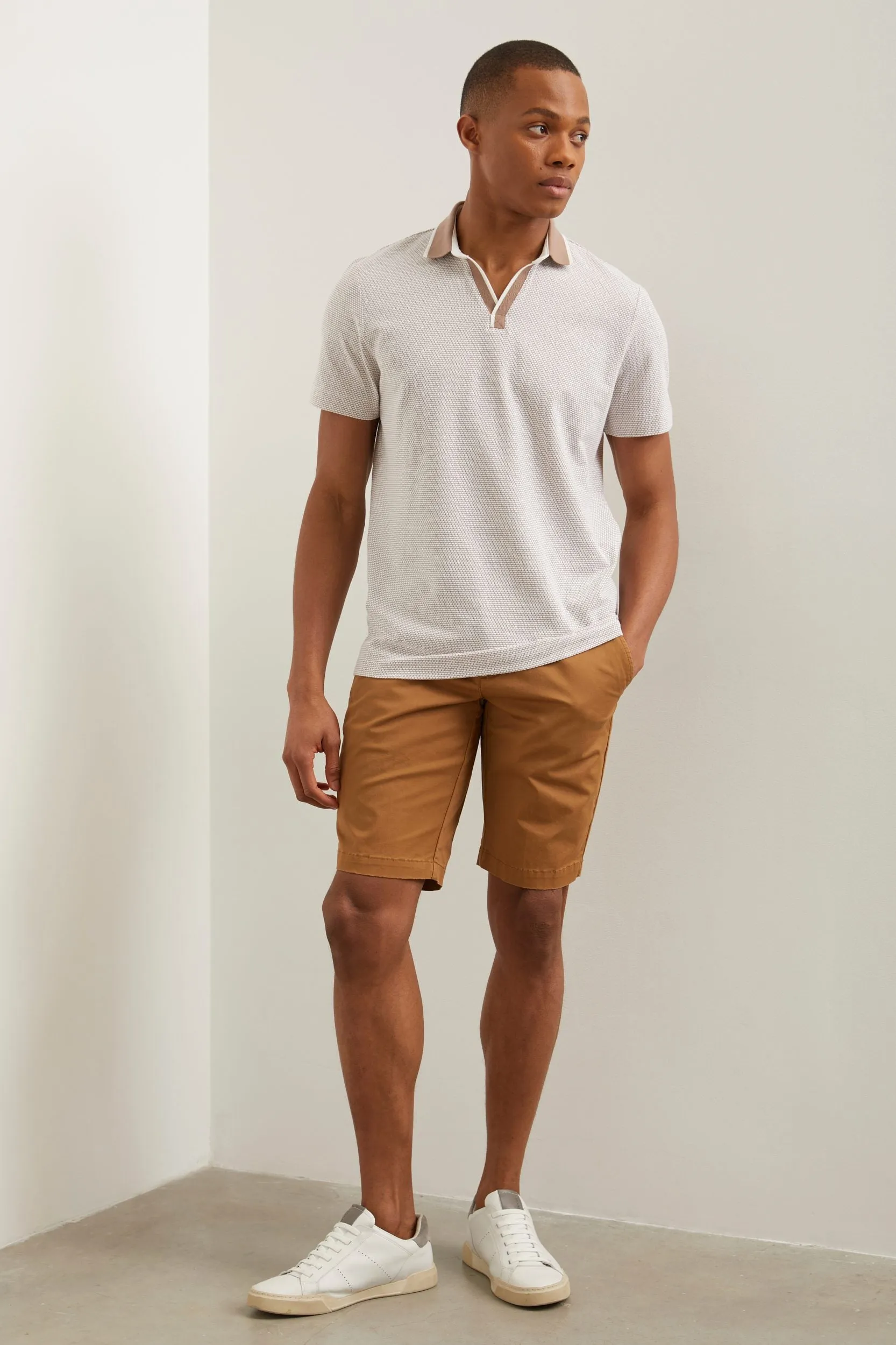 Chino-look bermuda shorts