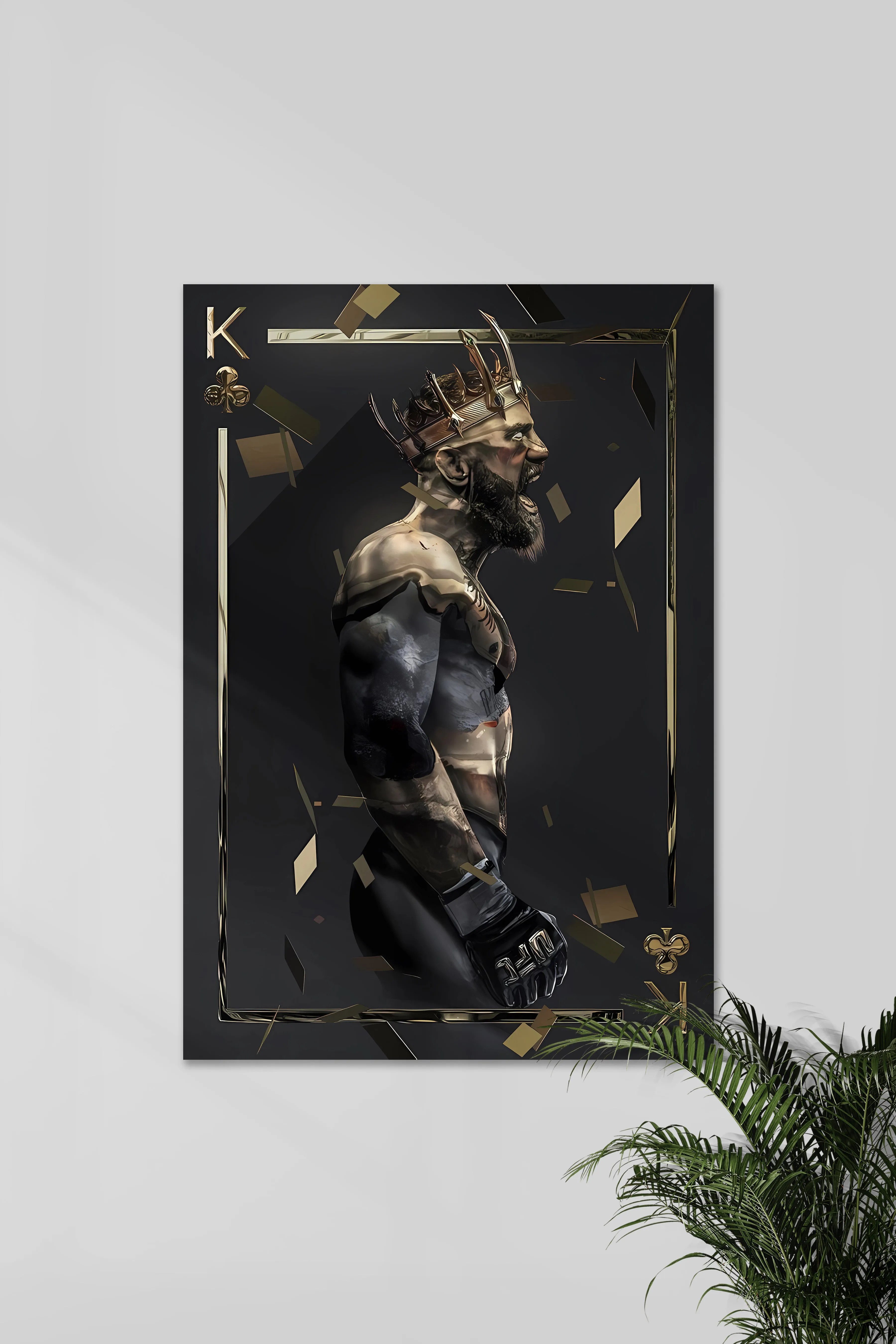 Conor McGregor #01 Card K | UFC Champion | Gym Poster