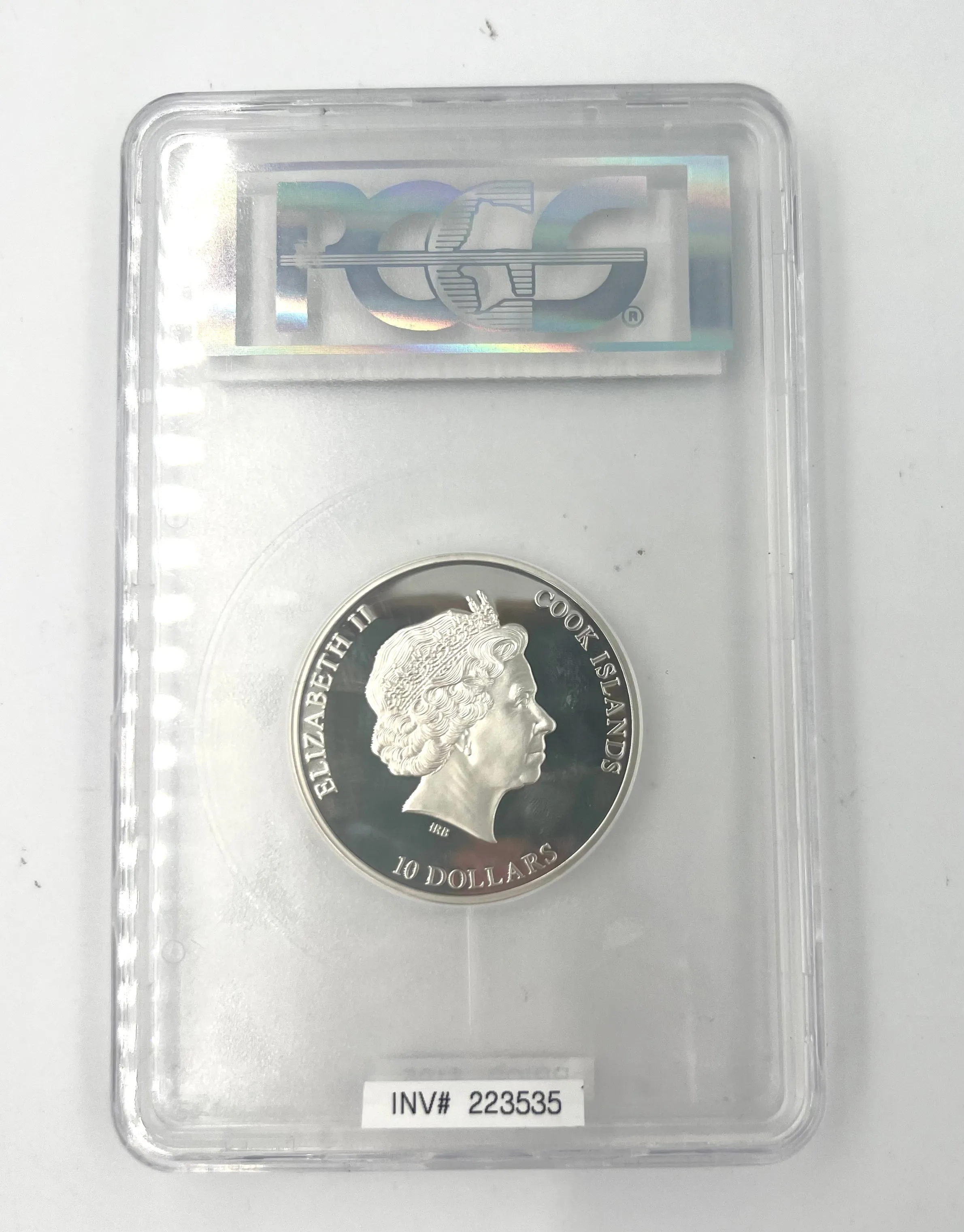 Cook Island Nano Space $10 Piece