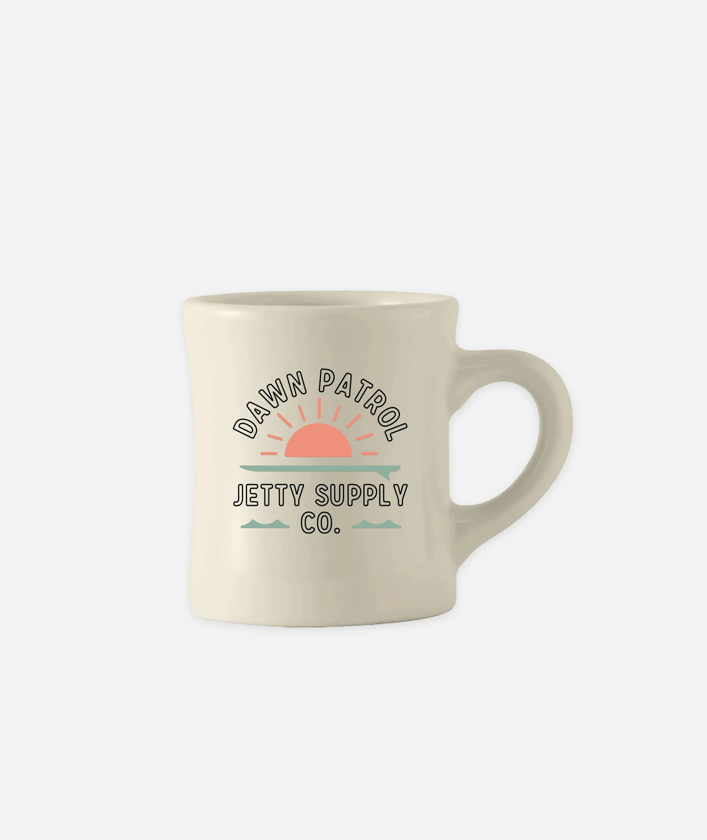 Dawn Patrol Mug - Cream