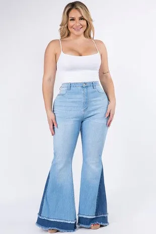 Double layer Plus Jeans