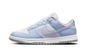 Dunk Low White Blue Airbrush