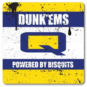 Dunk'ems Powered by Biscuits Metal  Wall Sign