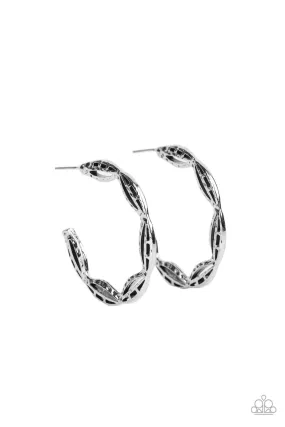 Eco Express - Silver Paparazzi Earrings