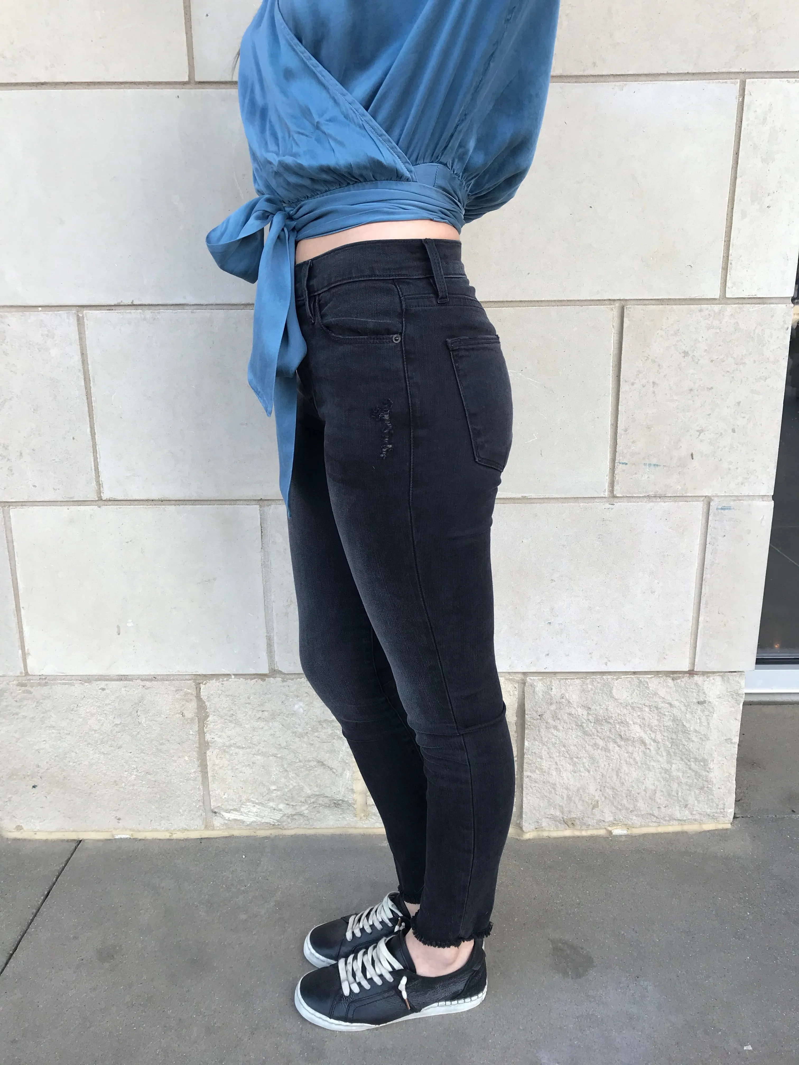 Frame Jeans Le High Skinny Crop