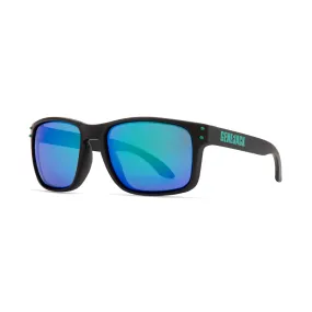 Genejack Sunglasses | Black/Green