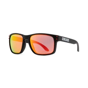 Genejack Sunglasses | Black/Red