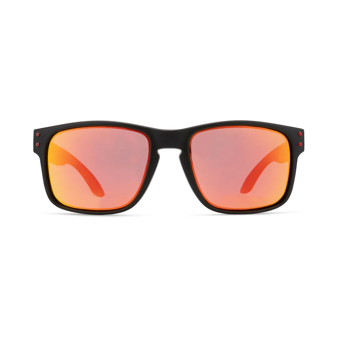 Genejack Sunglasses | Black/Red