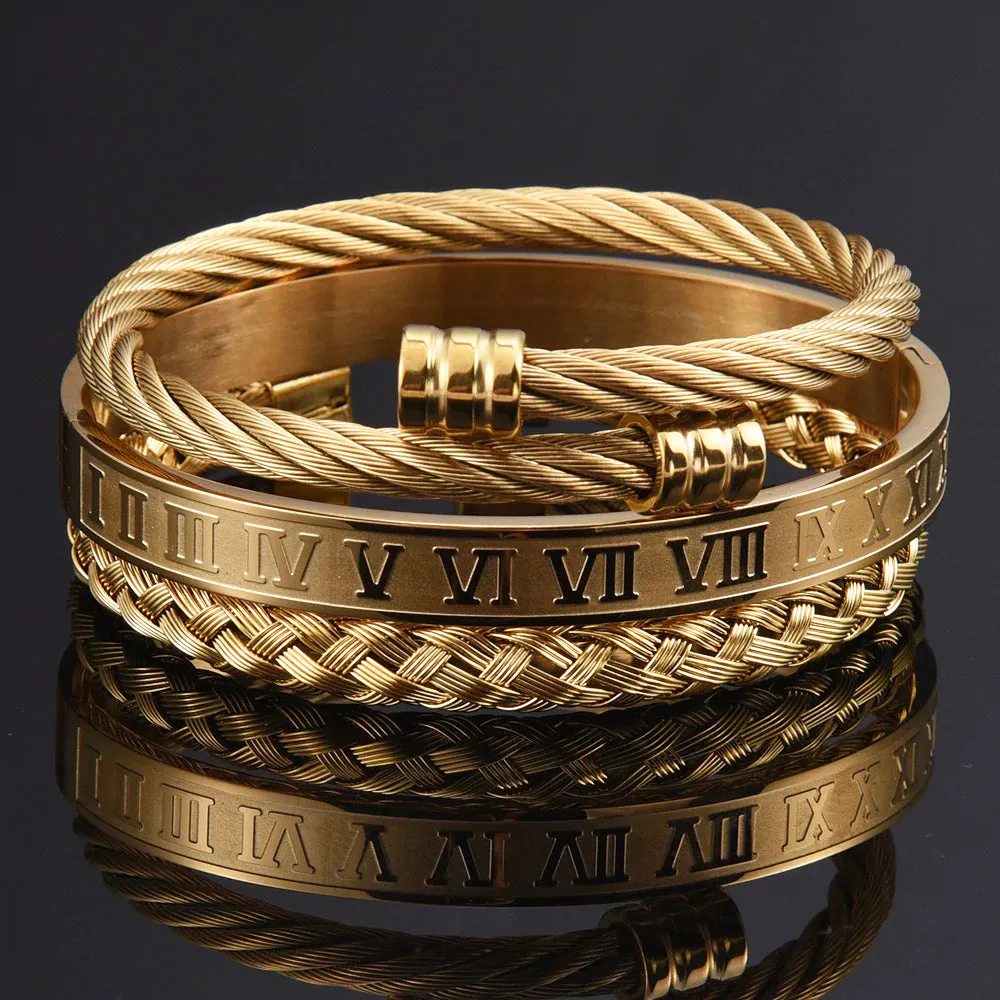 Golden Roman Rope Set