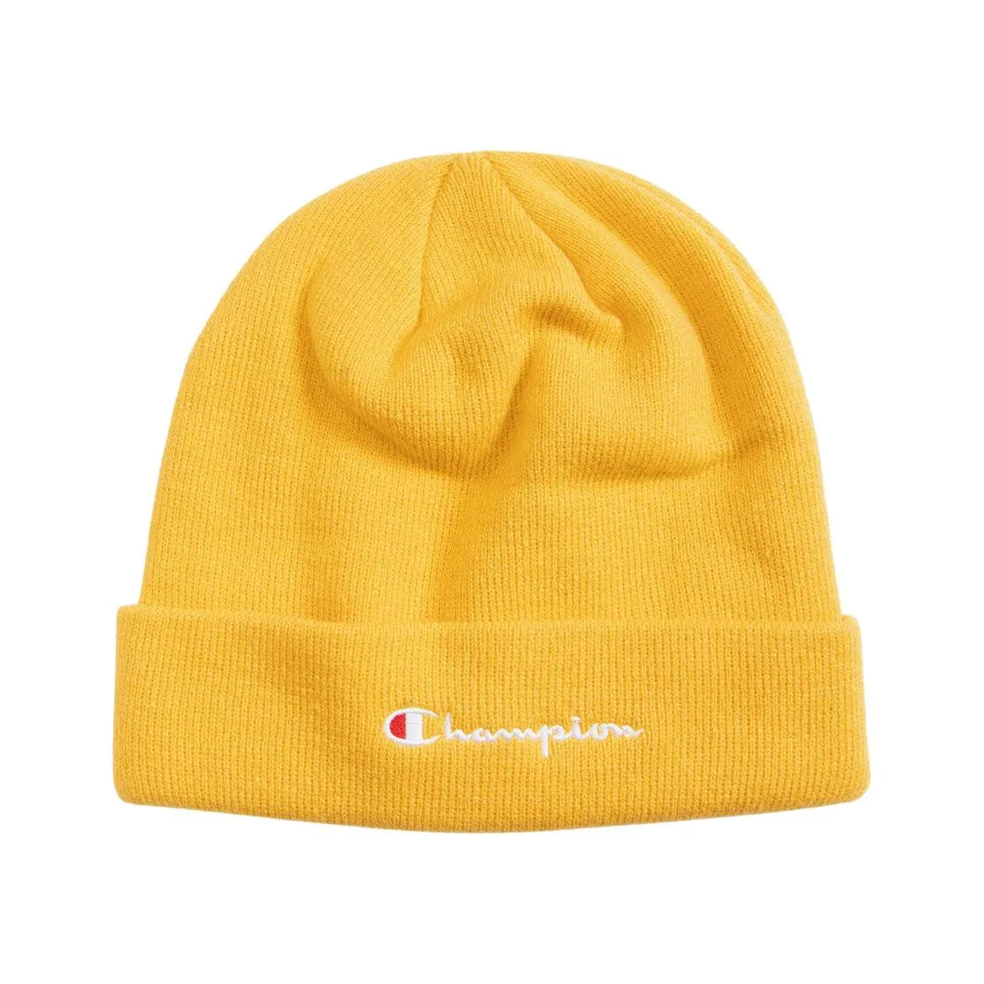 Gorro Champion Logo Amarillo