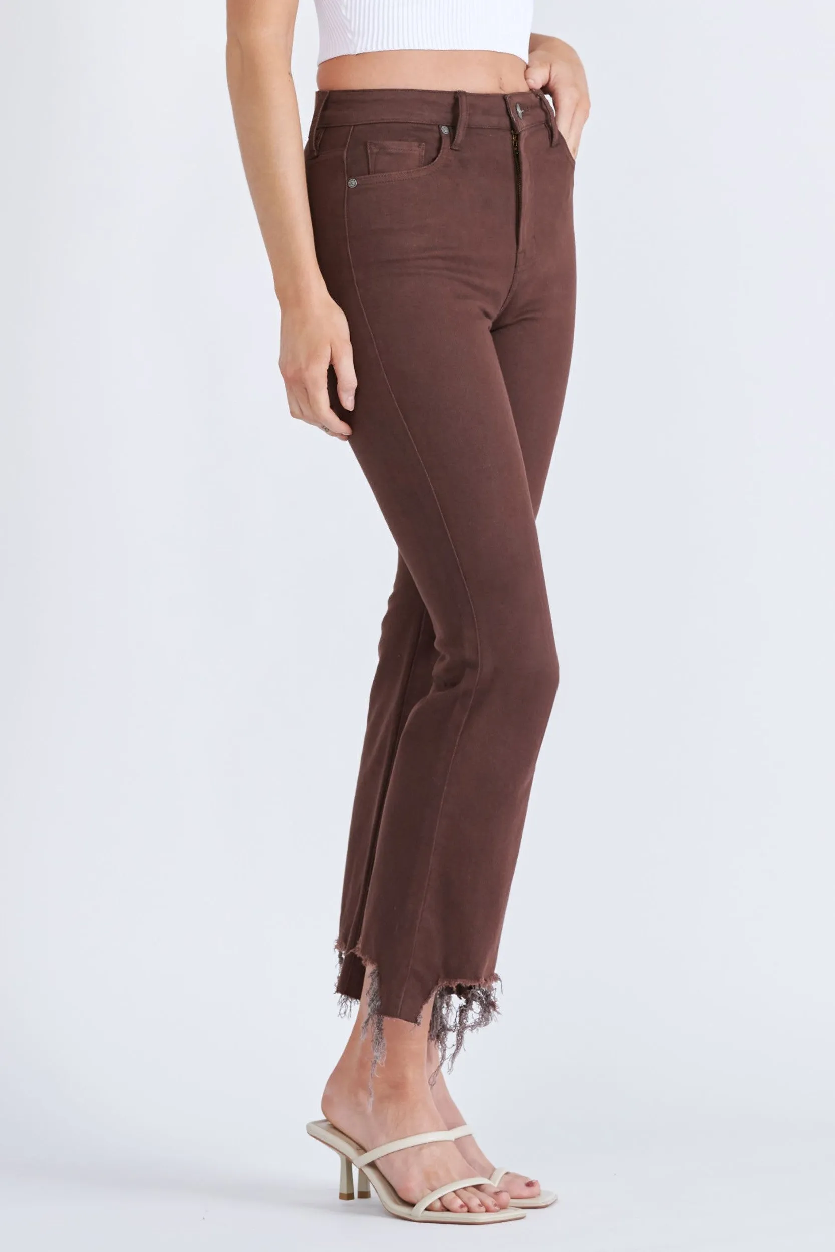 Hidden Happi Chocolate Flare Jeans