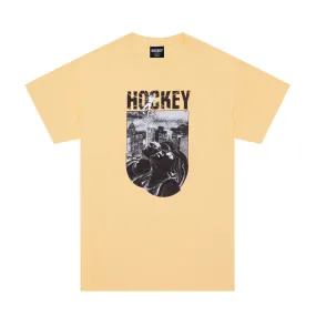 HOCKEY LOOK UP TEE - GOLD