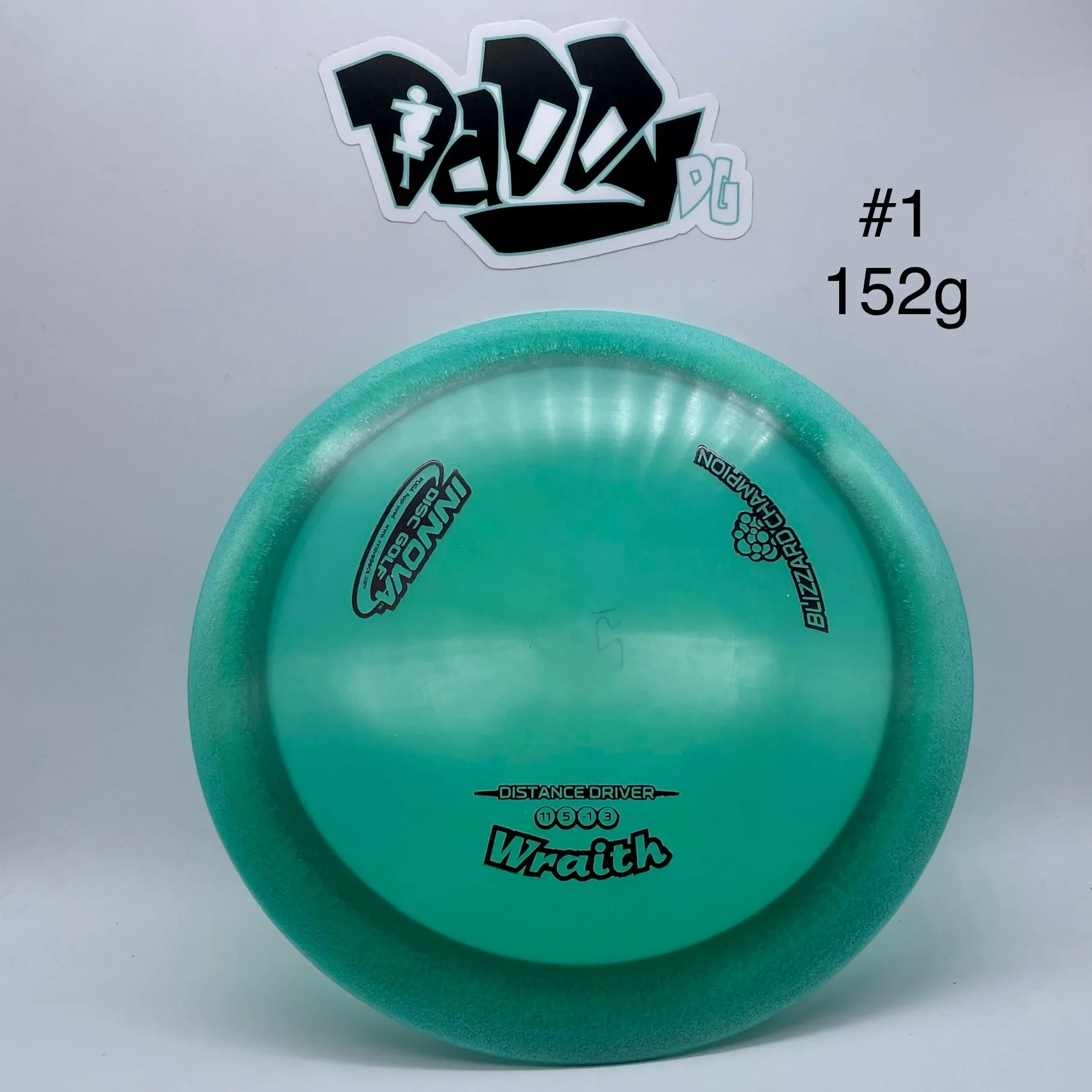 Innova Blizzard Champion Wraith Distance Driver