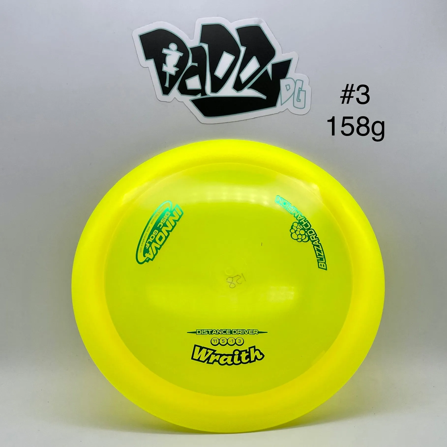 Innova Blizzard Champion Wraith Distance Driver