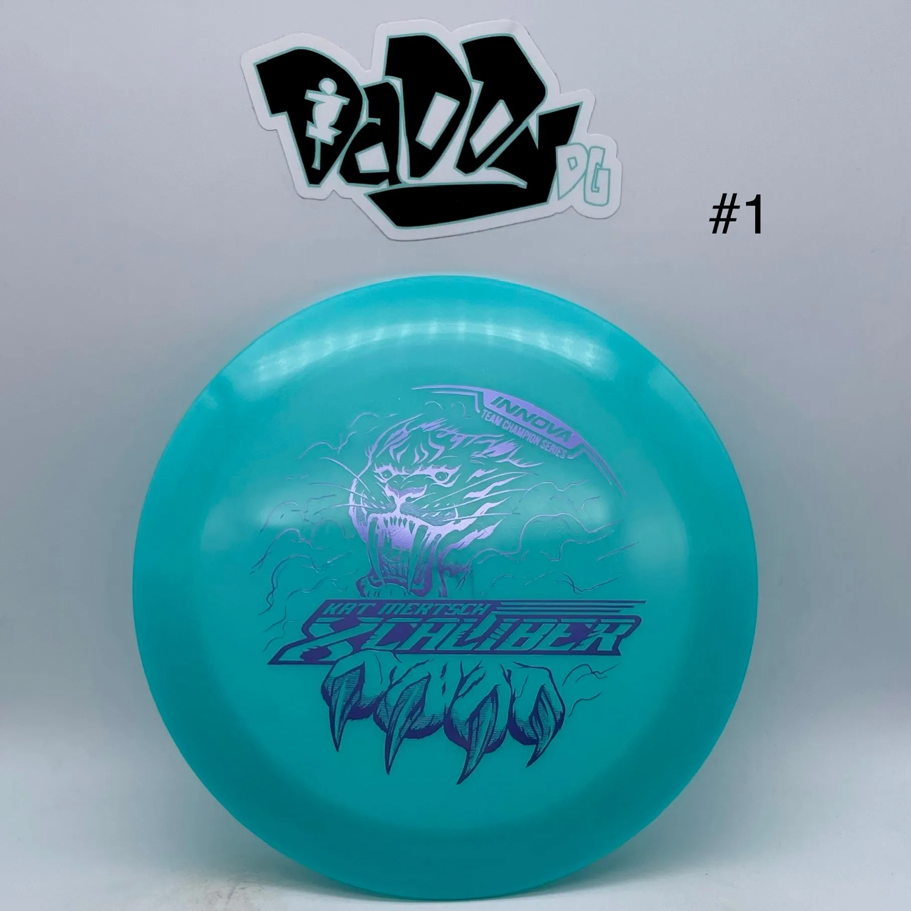 Innova Champion Color Glow XCaliber 2022 Tour Series Kat Mertsch Stamped Distance Driver