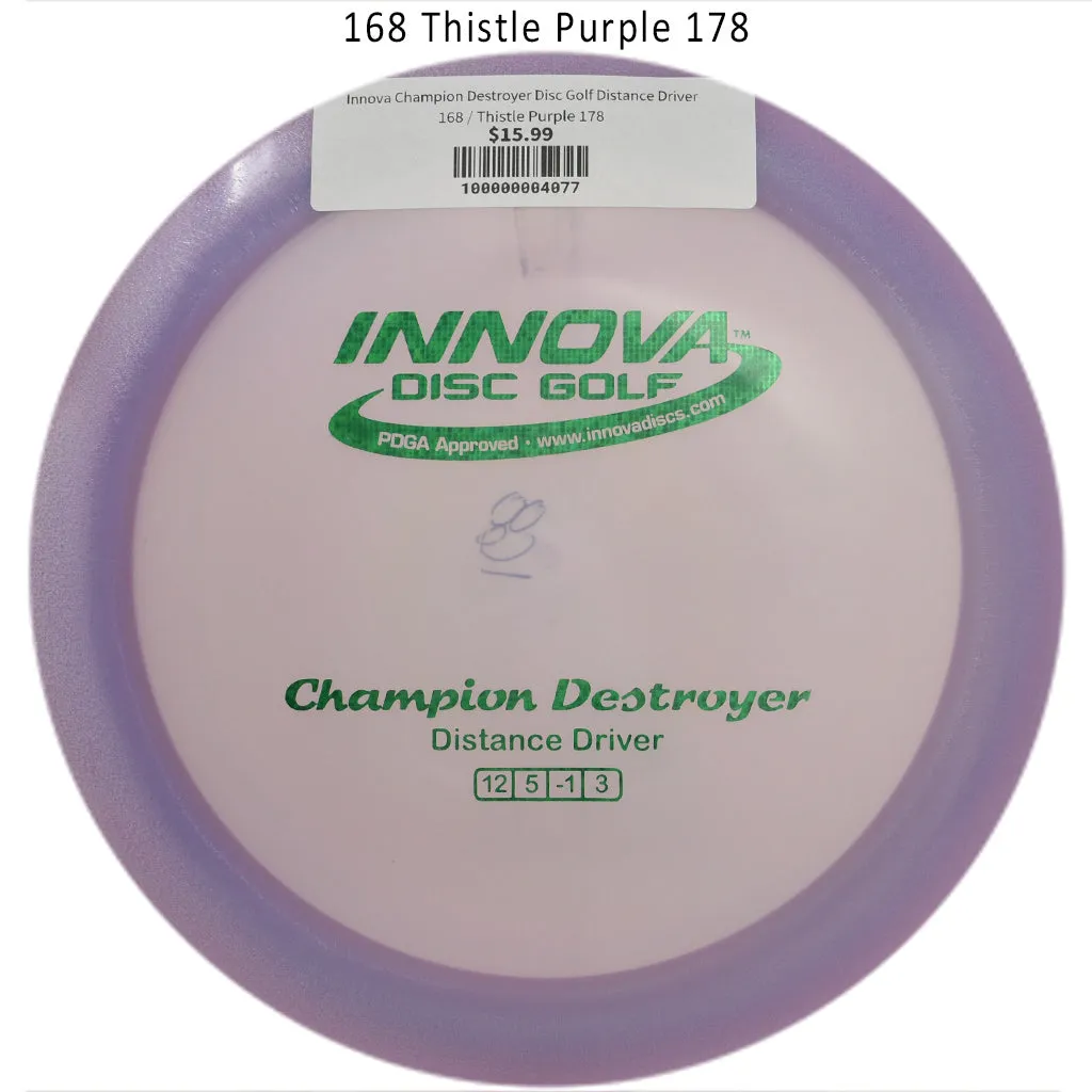 Innova Champion Destroyer Disc Golf Distance Driver