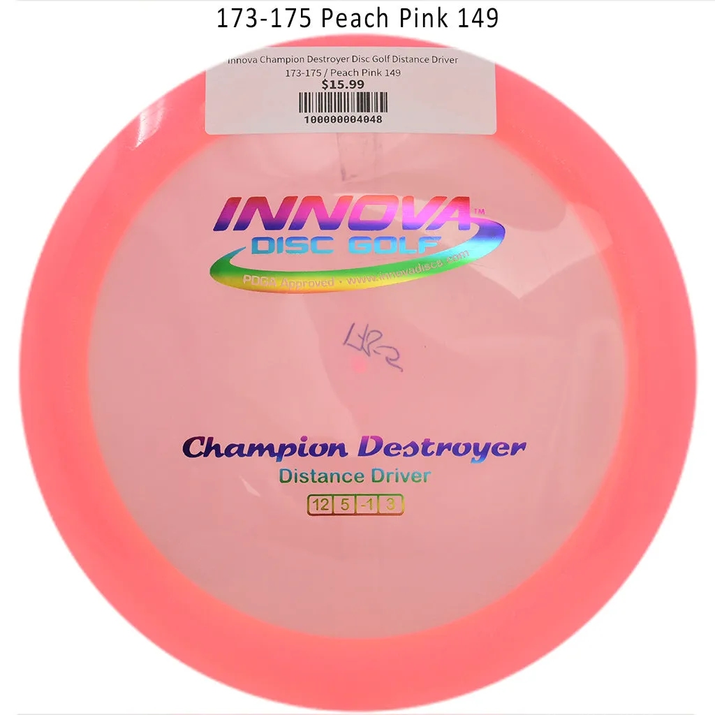 Innova Champion Destroyer Disc Golf Distance Driver