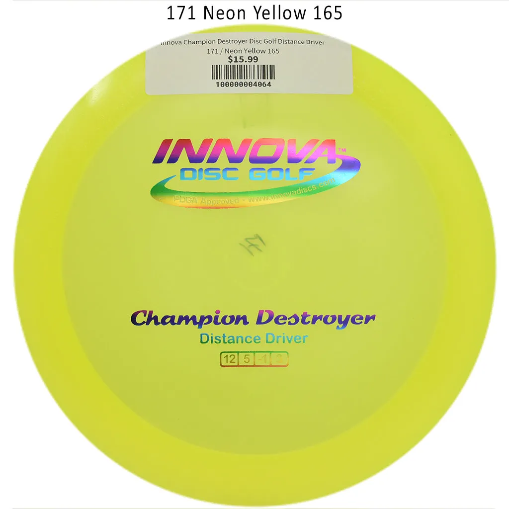 Innova Champion Destroyer Disc Golf Distance Driver