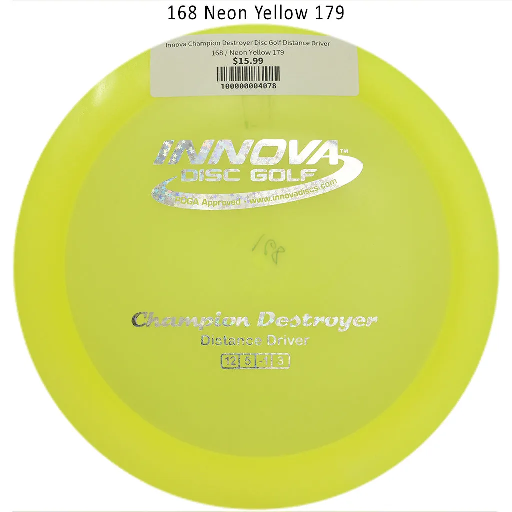 Innova Champion Destroyer Disc Golf Distance Driver