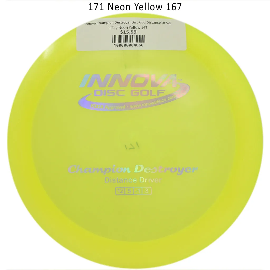 Innova Champion Destroyer Disc Golf Distance Driver