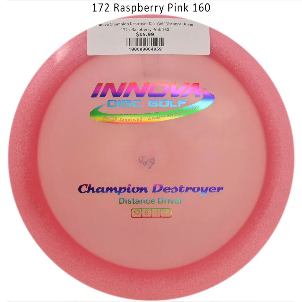 Innova Champion Destroyer Disc Golf Distance Driver