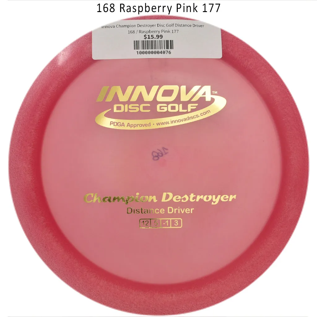 Innova Champion Destroyer Disc Golf Distance Driver