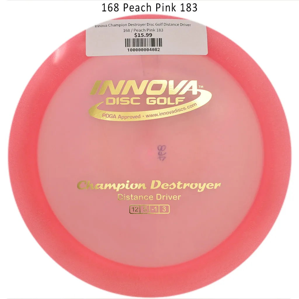 Innova Champion Destroyer Disc Golf Distance Driver