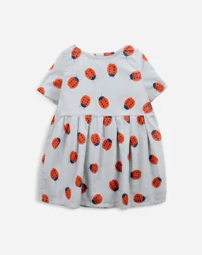 LADYBUG ALL OVER WOVEN DRESS