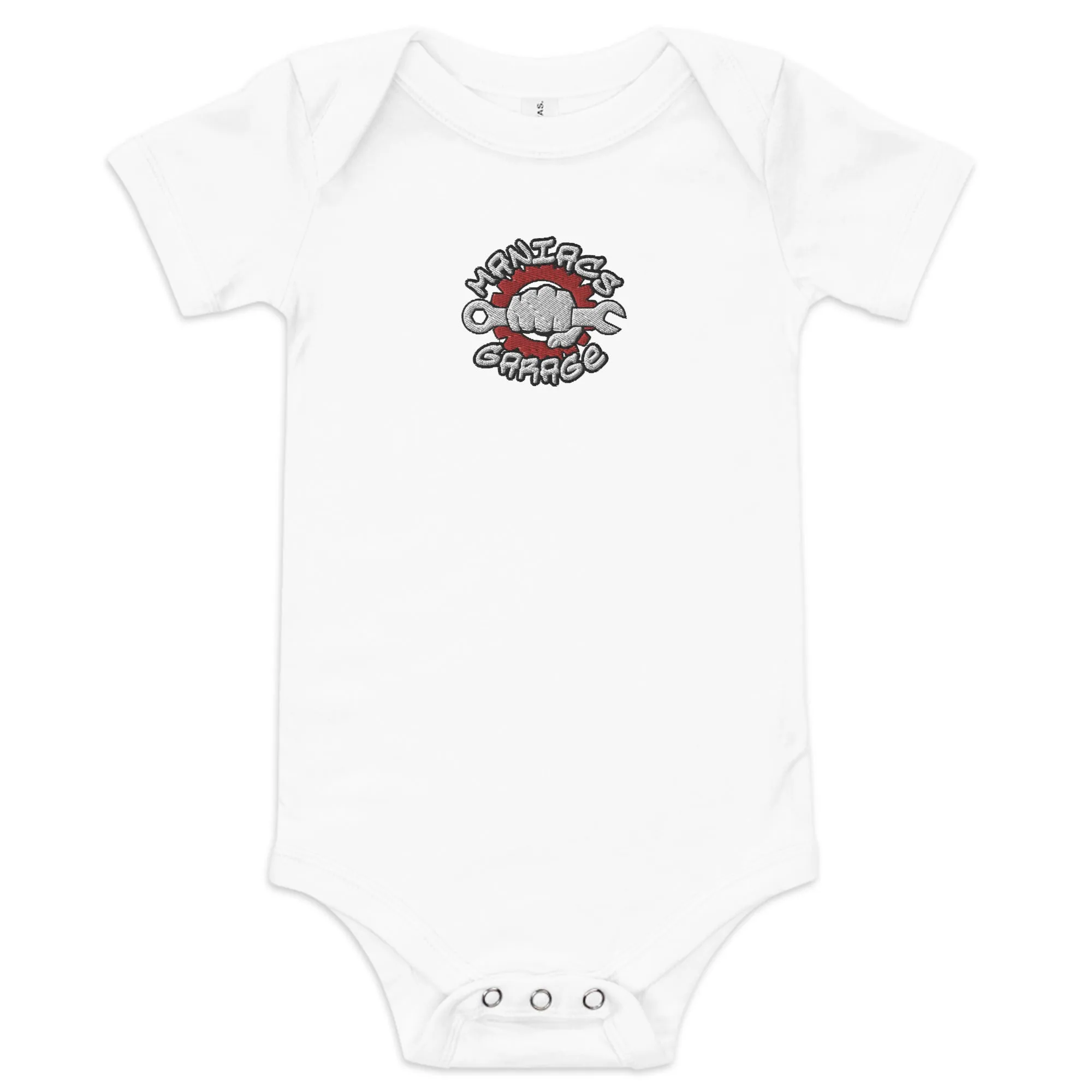 Maniac Baby Onesie - Embroidered