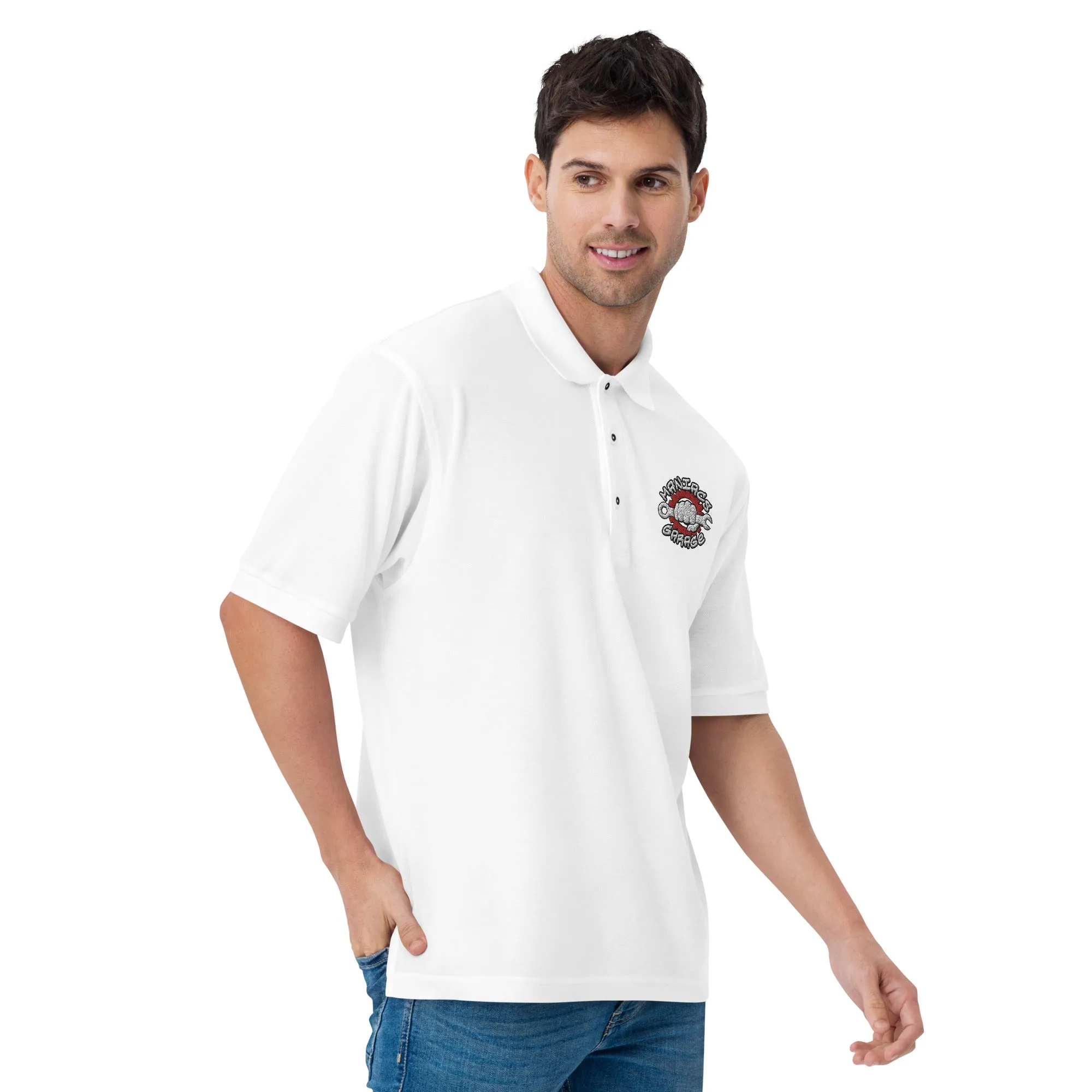 Maniac Man's Polo - Embroidered