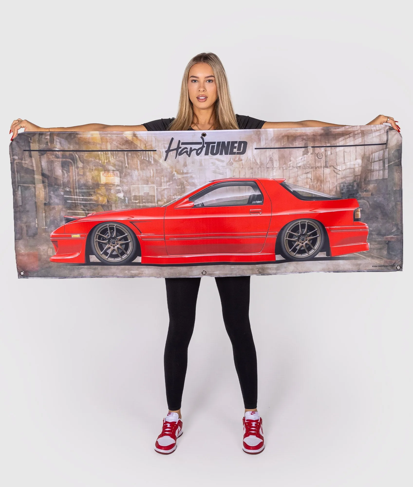 Mazda FC RX7 Garage Flag