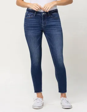 MID RISE CROP SKINNY